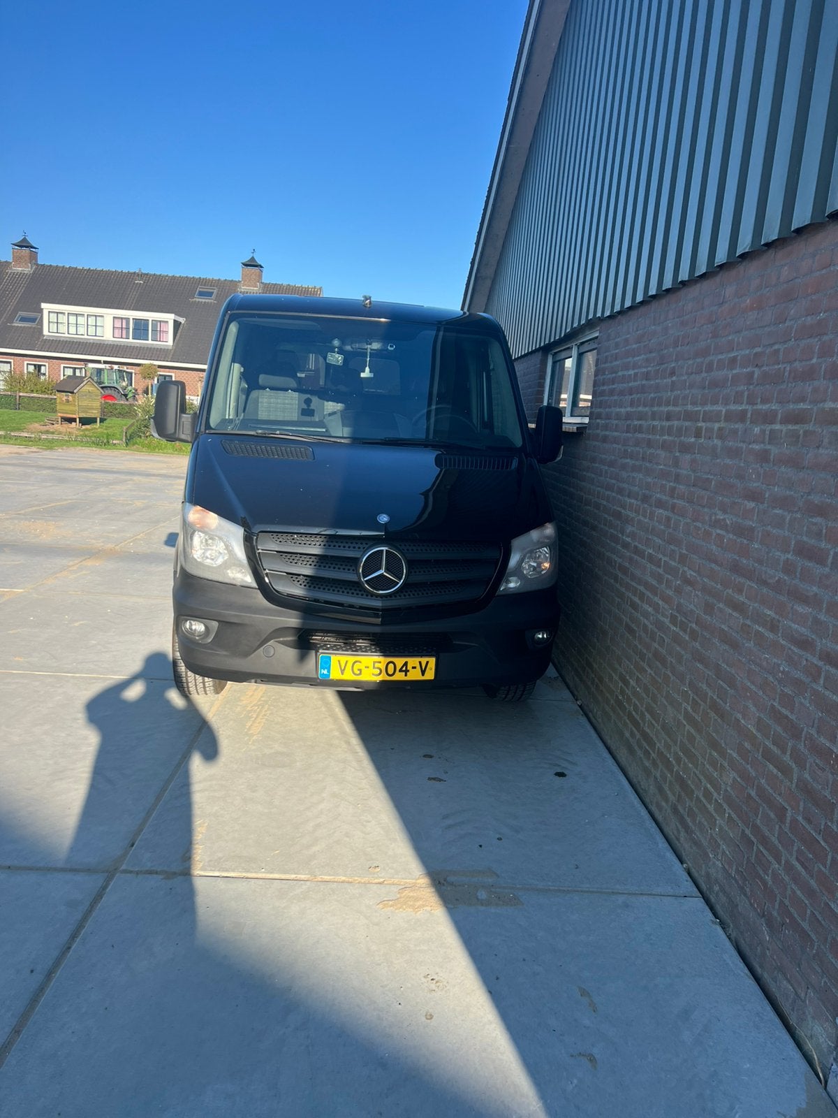 Mercedes-Benz Sprinter 2.1 316 CDI 120KW 2014, Auto's, Euro 5, Stof, Zwart, 4 cilinders