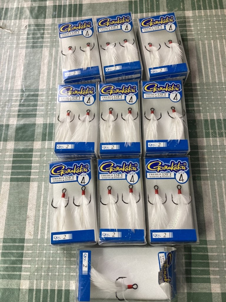 9  pakjes haken a 2 stuks + 1 met 1 stuks, Ophalen, Nieuw, Haak
