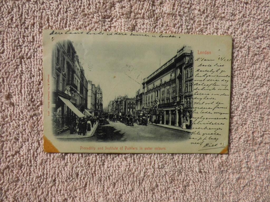 Londen / London 1903, Ophalen of Verzenden, Voor 1920, Gelopen, Engeland
