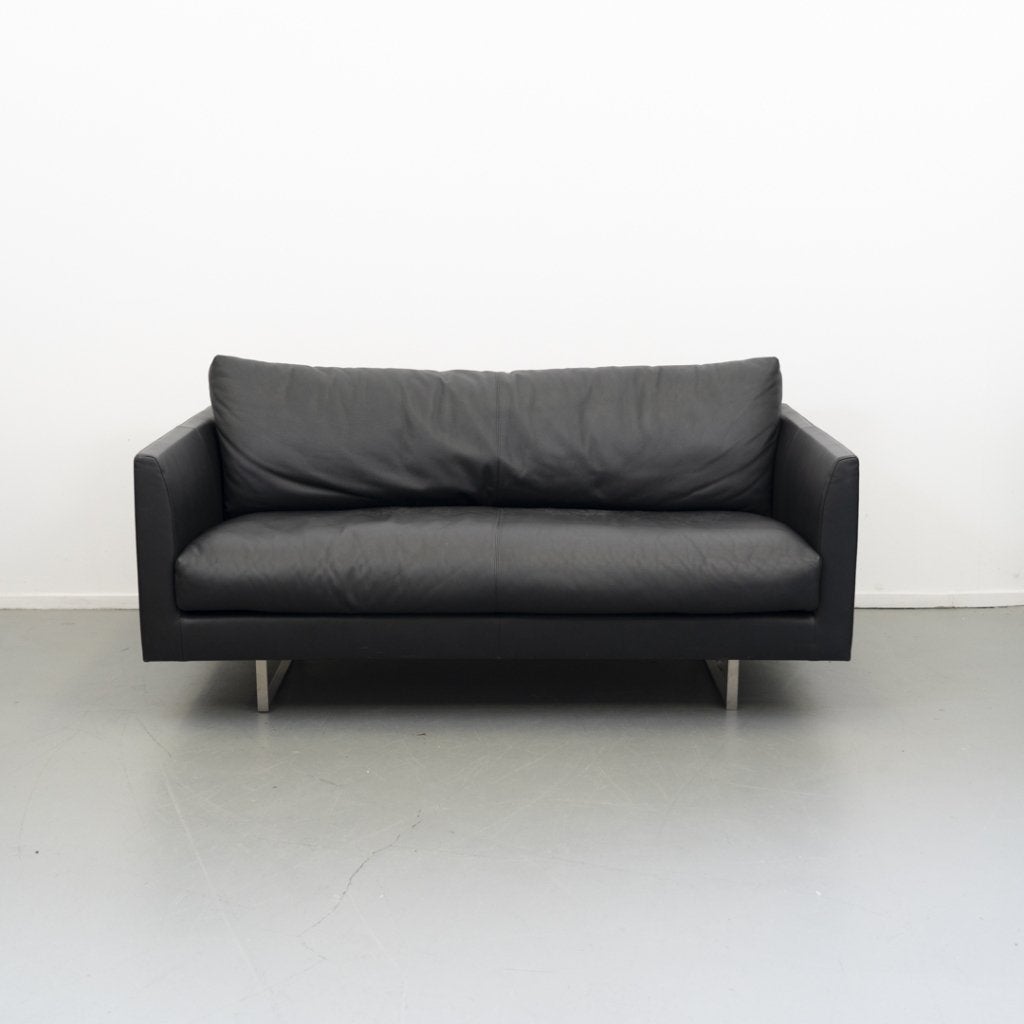 Montis Axel Bank 2,5-Zits/159cm Zwart Leder