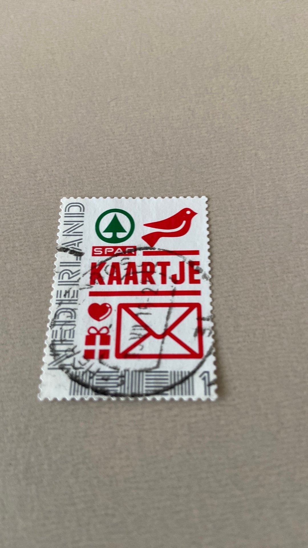 Nederland, Verzenden, Gestempeld