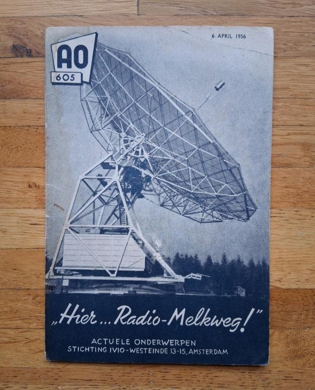 uniek boekje

Hier radio melkweg
De radiosterren, Boeken, Ophalen of Verzenden, Zo goed als nieuw, Bouwkunde