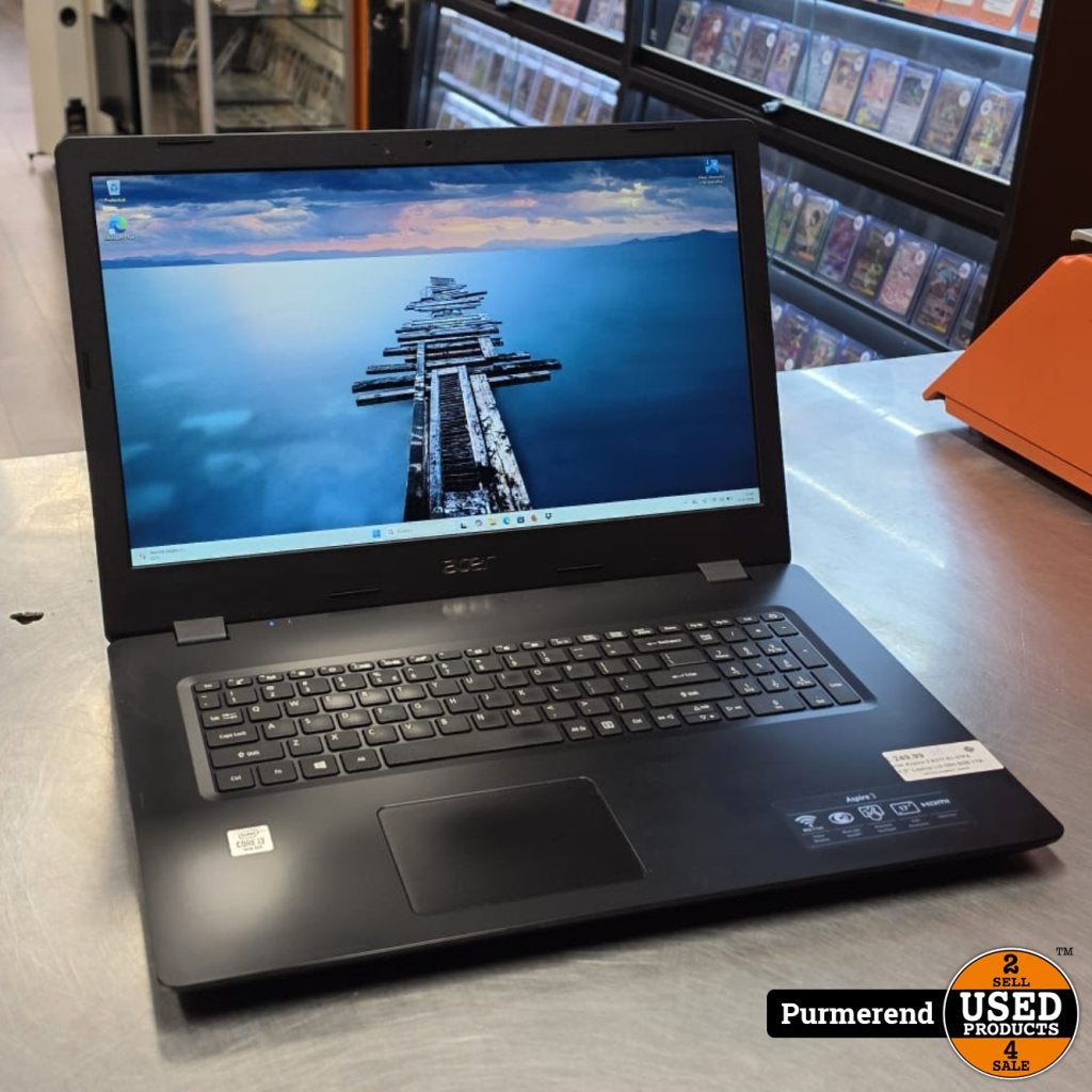 Acer Aspire 3 A317-51-37PX 17,3'' Laptop | i3-10th 8GB 1TB, Acer, Gebruikt, Support@acer.com, 8F, No. 88, Sec. 1, Xintai 5th Rd.
Xizhi District, New Taipei City 221
Taiwan