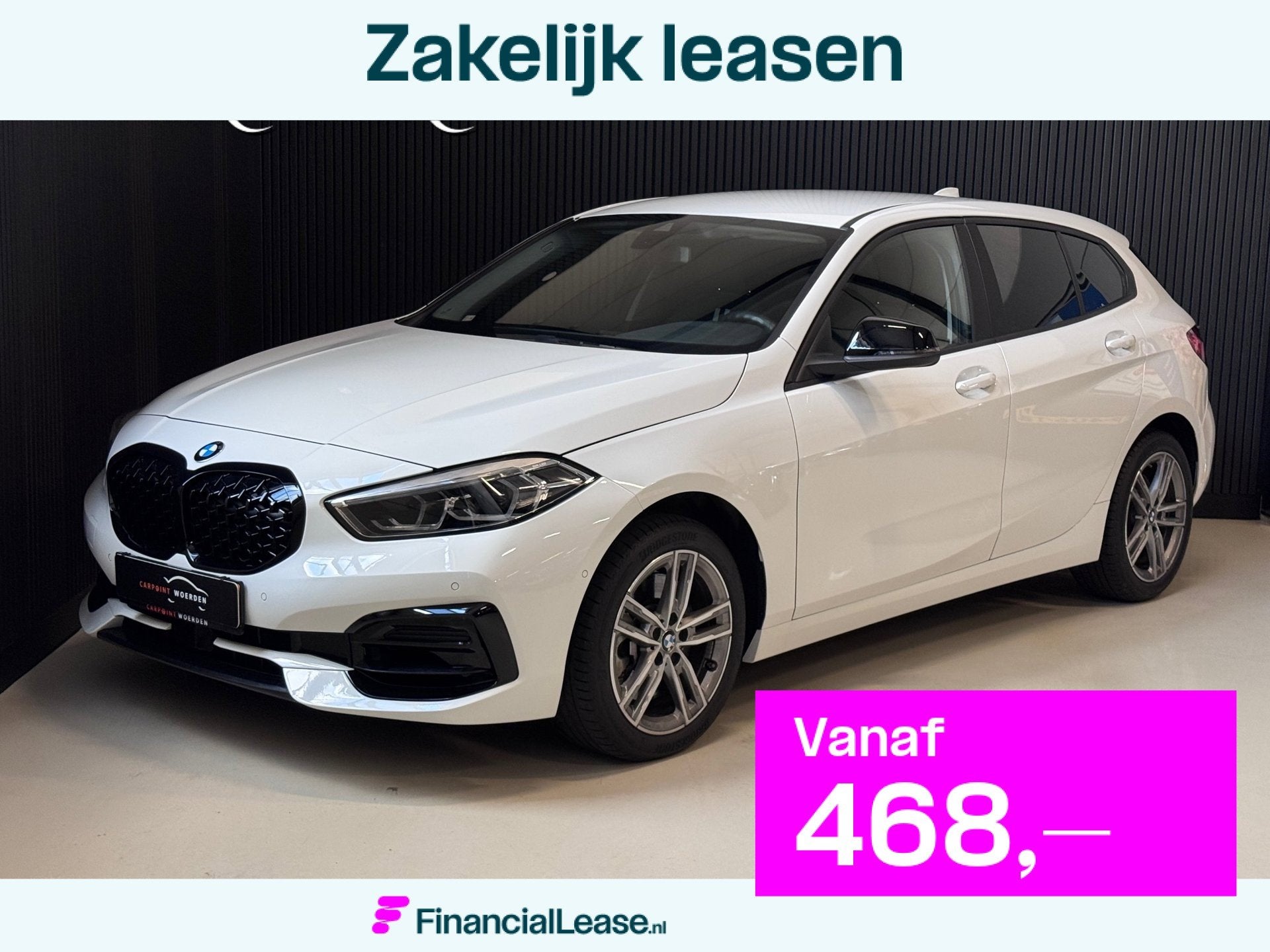 BMW 1-serie 120i | CAMERA | LED | STOELVERW. | 2024, 1998 cc, Stof, Gebruikt, 4 cilinders