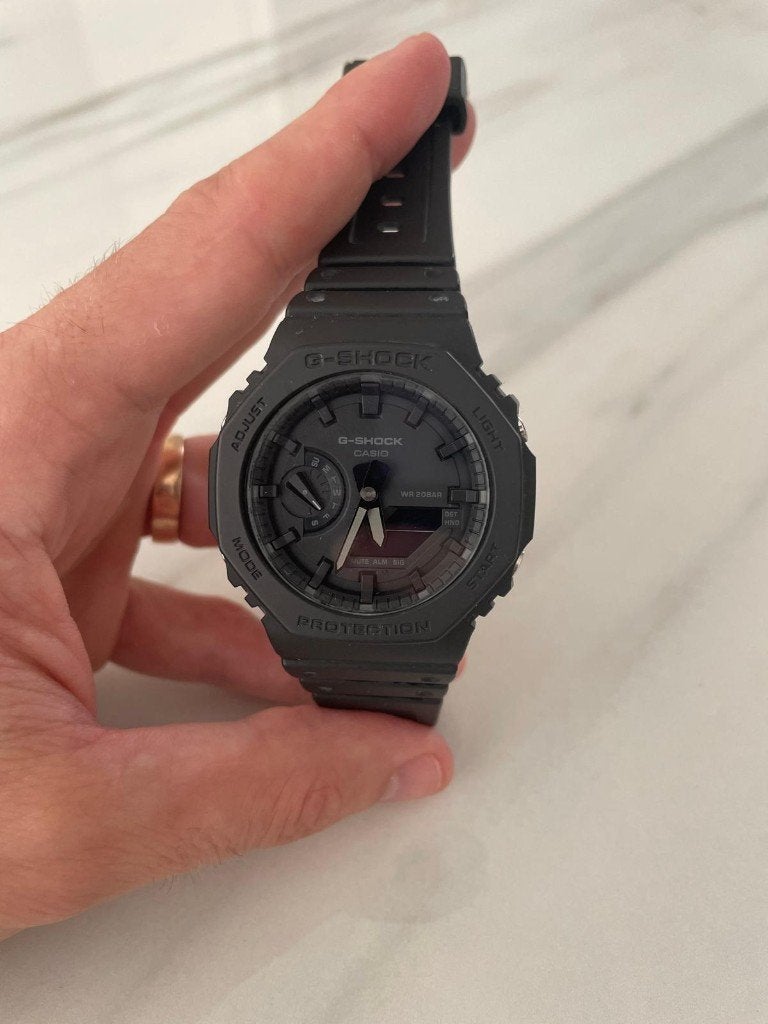 Casio GA-2100 ´Casioak´ (nieuwstaat), Sieraden, Tassen en Uiterlijk, Horloges | Heren, Casio, Kunststof, Polshorloge, Kunststof