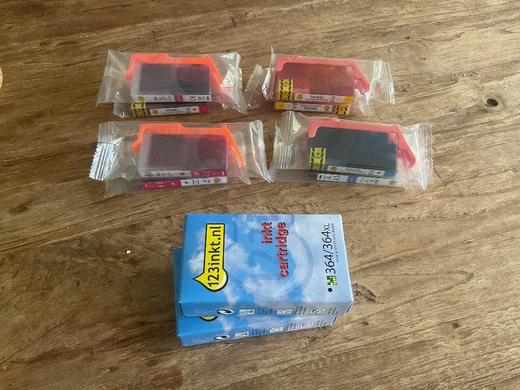 Inktpatronen voor HP 5520 inkjetprinter, Ophalen, Nieuw, Cartridge, 123 Inkt