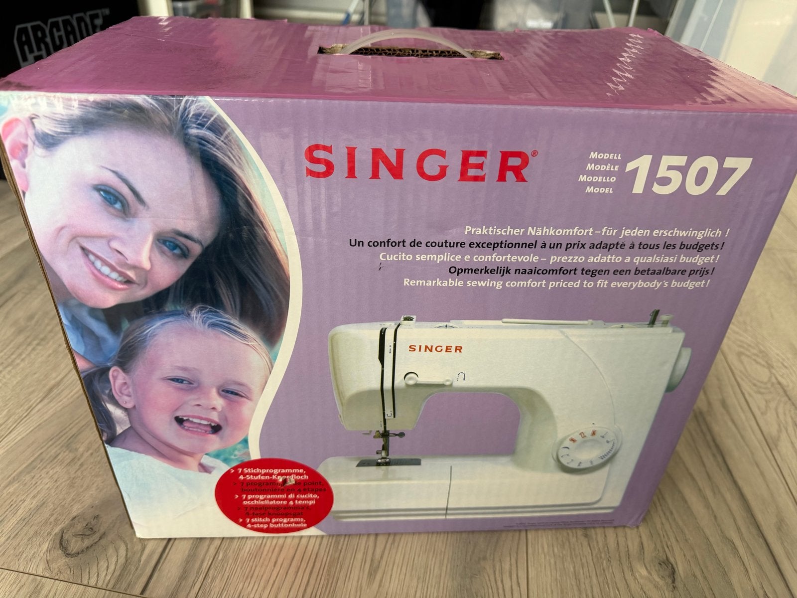 Singer Naaimachine Model 1507, Ophalen of Verzenden, Nieuw, Naaimachine, Singer