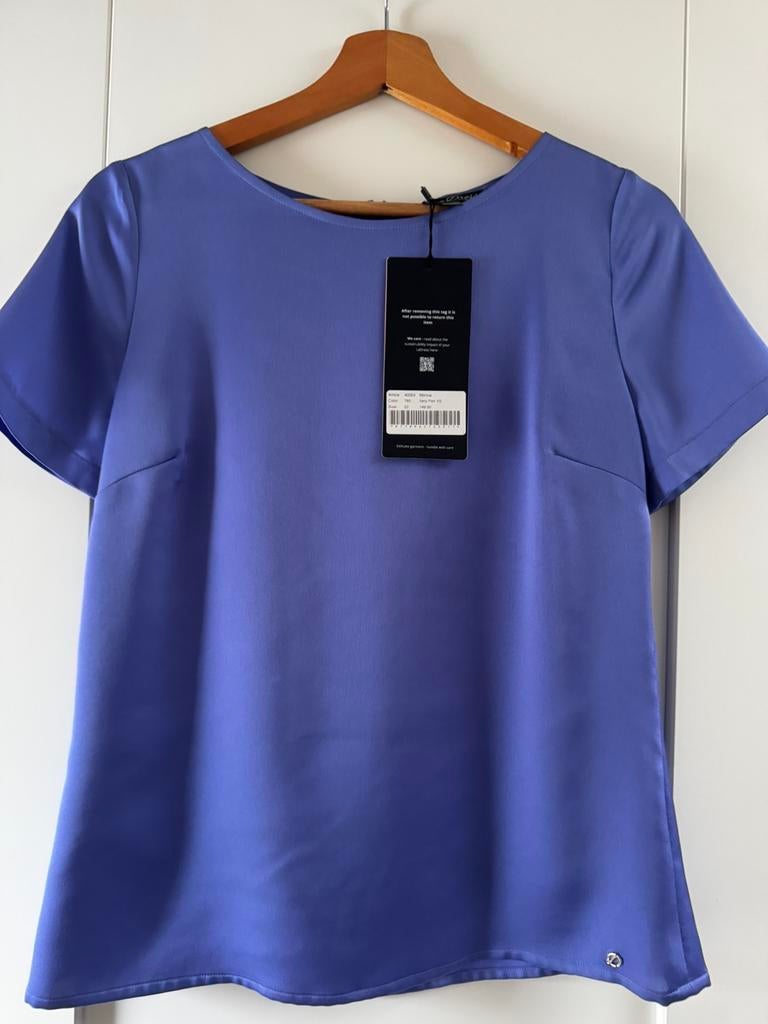 La dress top, Paars, Ophalen of Verzenden, Zo goed als nieuw, Korte mouw