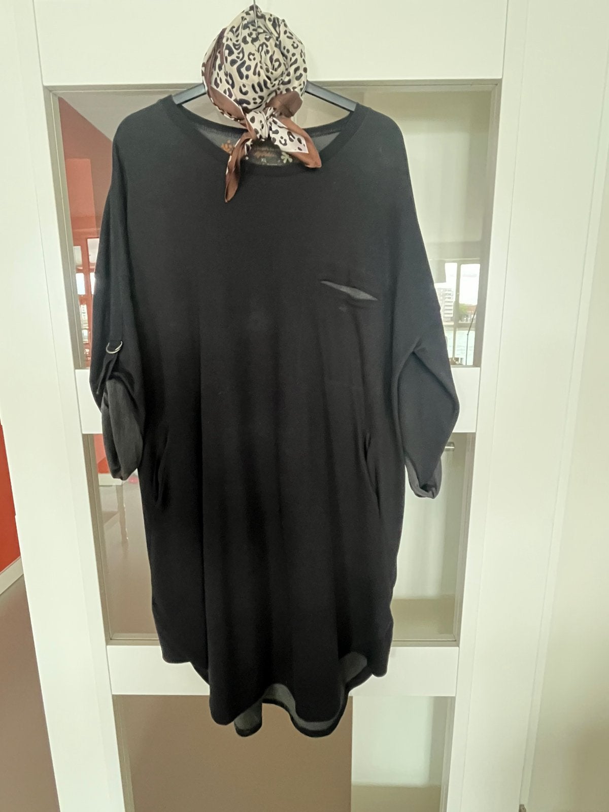 Zwarte jurk Gudrun Sjöden, XL, Kleding | Dames, Jurken, Zwart, Maat 46/48 (XL) of groter, Ophalen of Verzenden, Gedragen