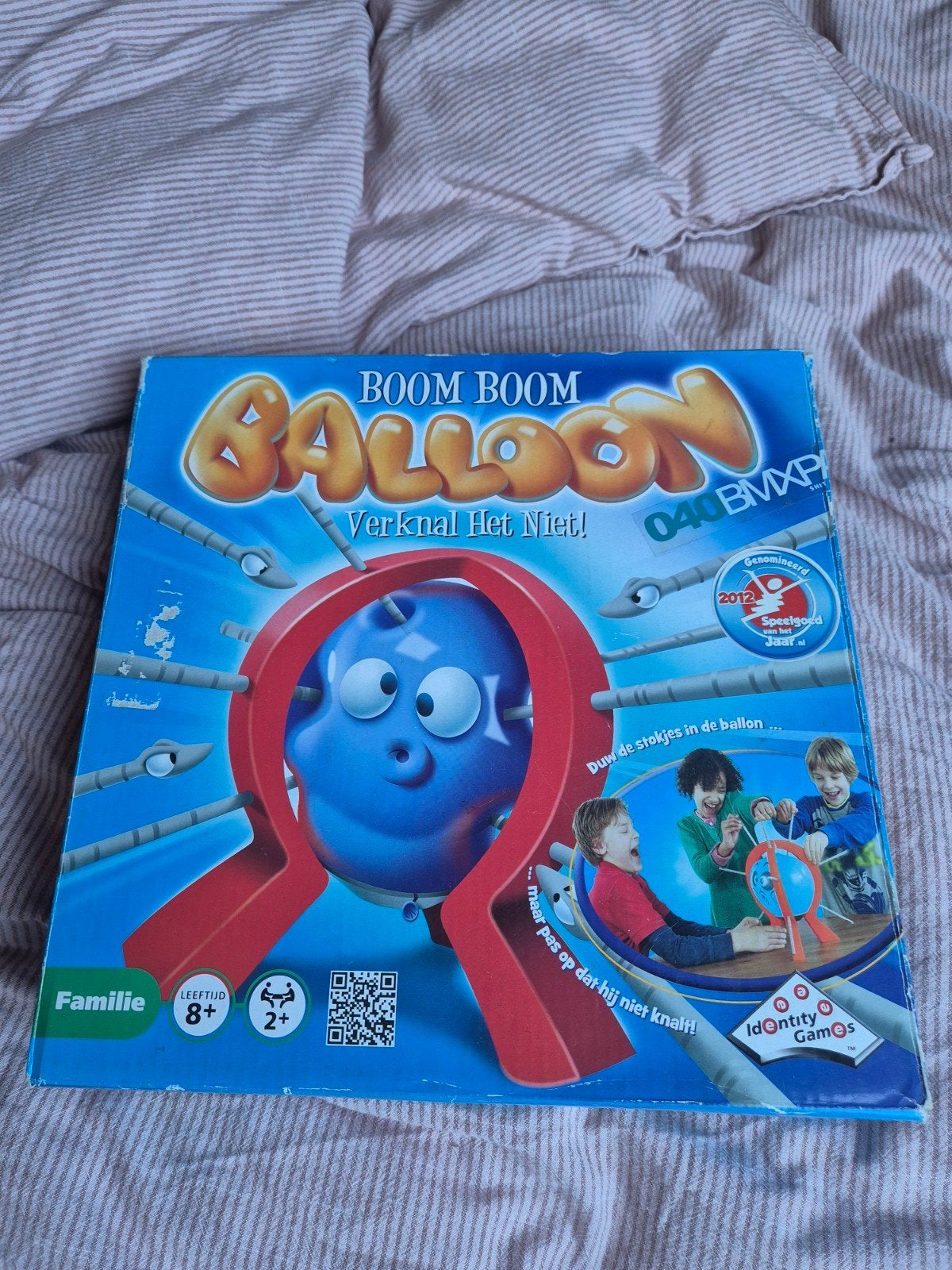 Boom Boom Balloon - Verknal Het Niet! Gezinsspel, Ophalen of Verzenden, Gebruikt, Jongen of Meisje