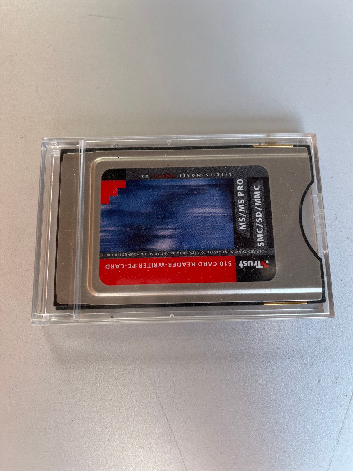 Trust 510 Card Reader Writer PC-Card, Ophalen, Zo goed als nieuw