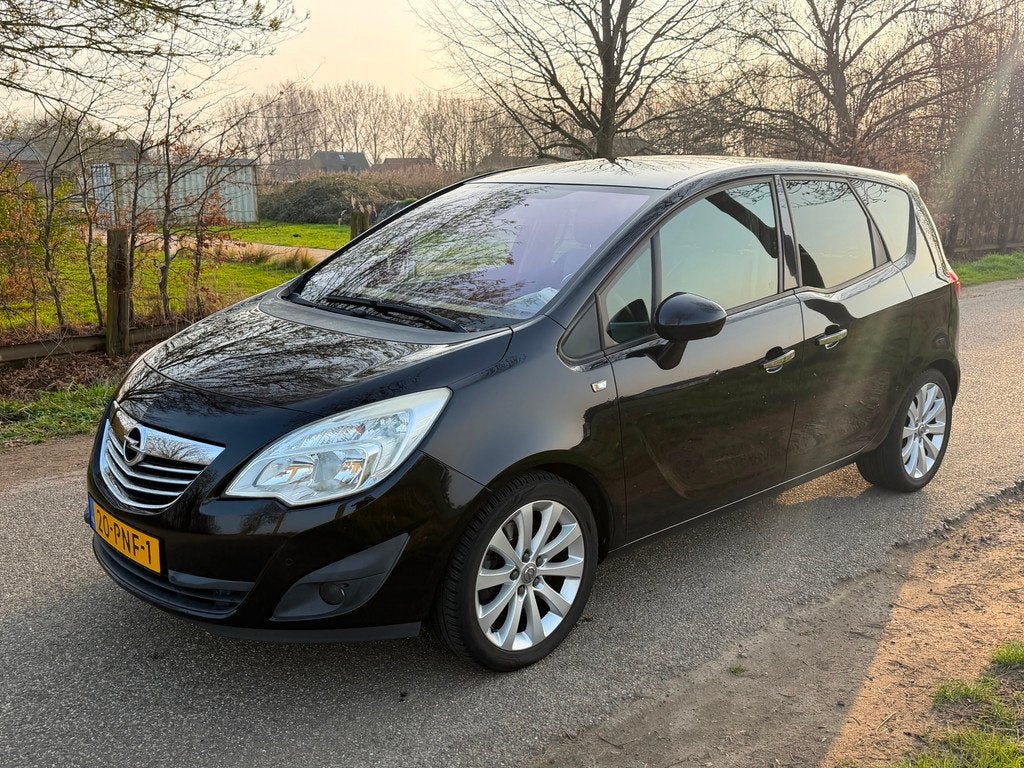 Opel Meriva 1.4 Turbo Cosmo APK 10-2026 Airco NAP, Auto's, Opel, Voorwielaandrijving, Euro 5, Gebruikt, 4 cilinders