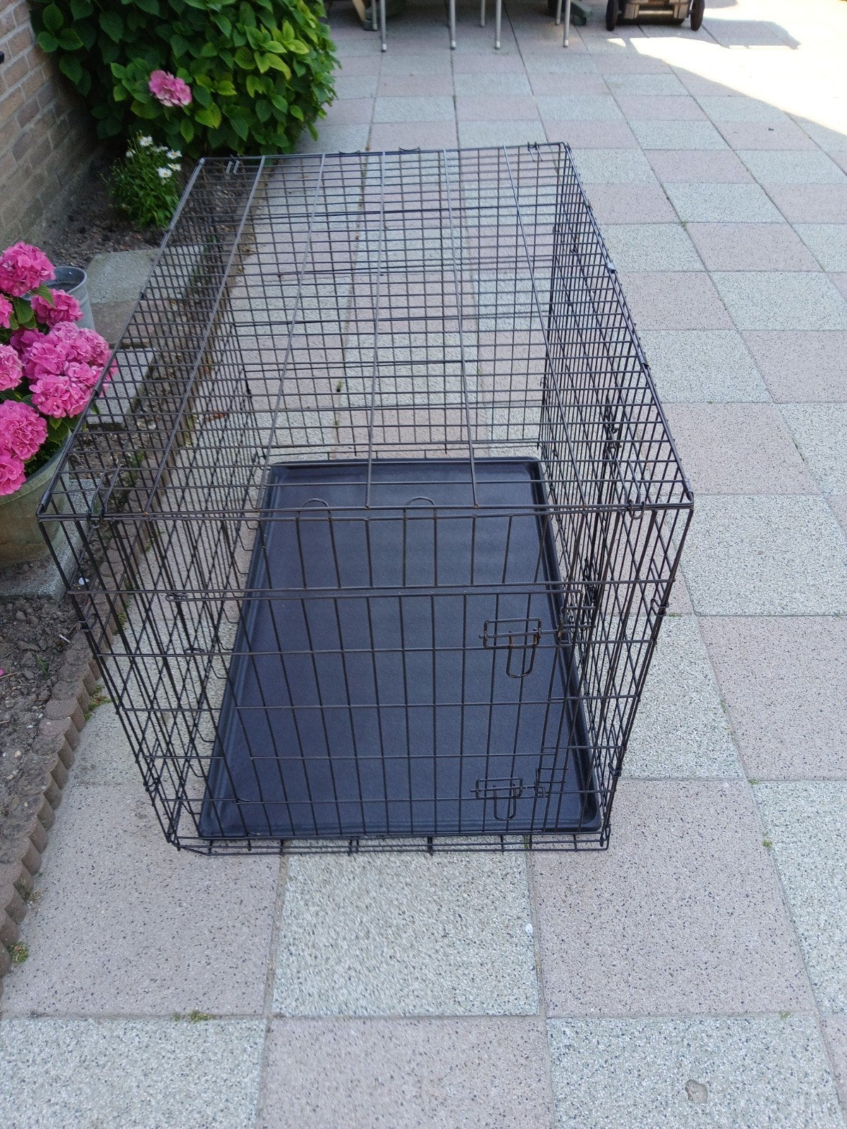 Hondenbench groot afm. LG.107 cm breedte 70cm, Dieren en Toebehoren, Ophalen, Zo goed als nieuw, 75 tot 110 cm, 65 tot 100 cm