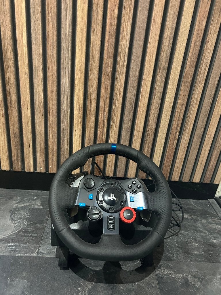 Playstation stuur en pedalen, Spelcomputers en Games, Spelcomputers | Sony PlayStation Consoles | Accessoires, Ophalen, Zo goed als nieuw