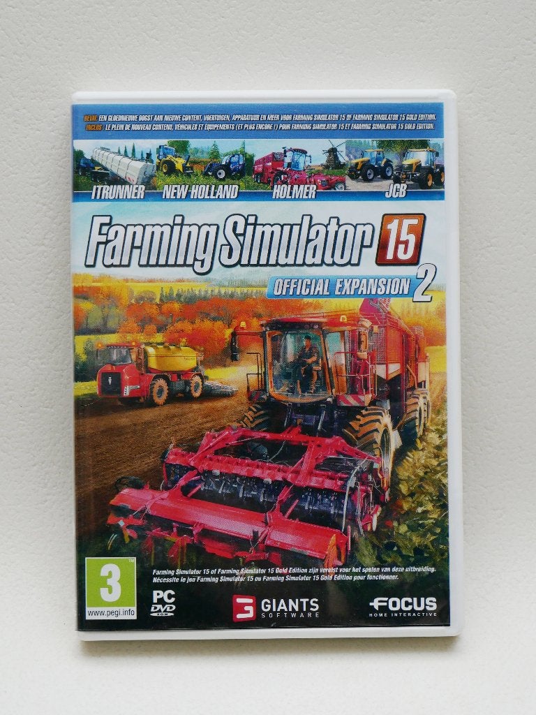 Farming Simulator 15 official expansion 2 - PC Game, Gebruikt, 1 speler, Eén computer, Ophalen of Verzenden