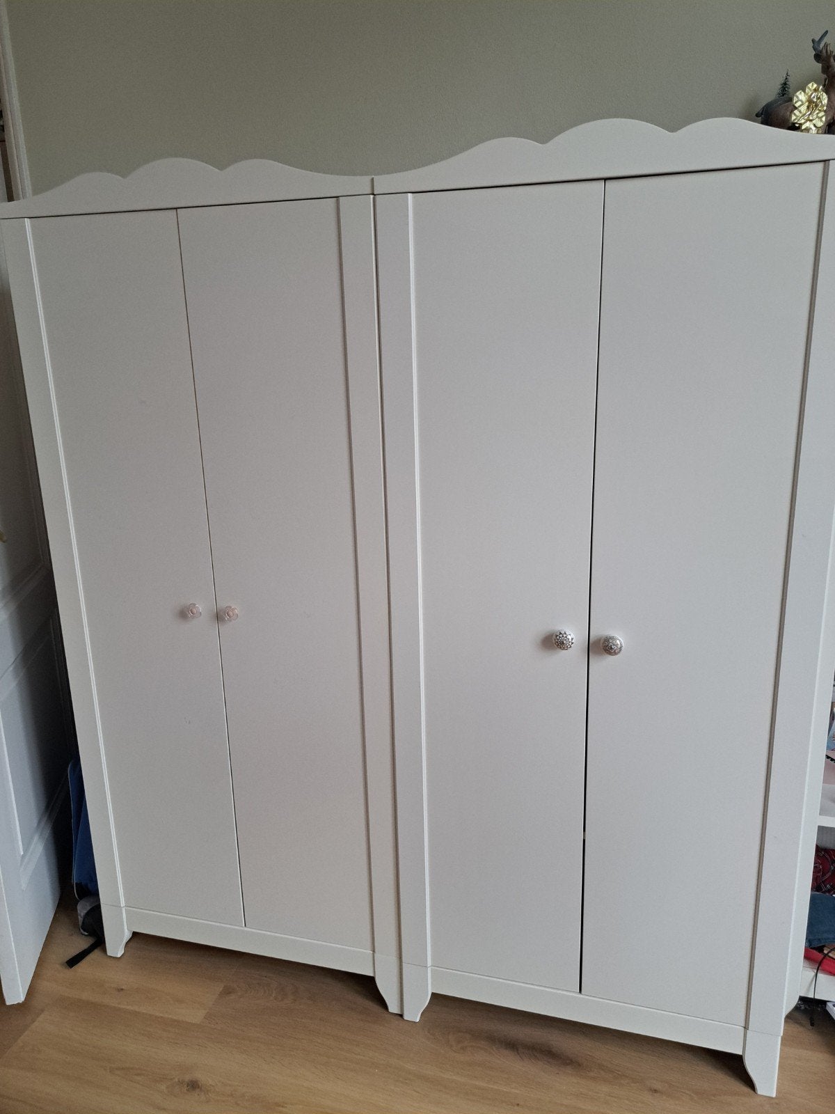 Ikea smagora kinderkledingkast wit 80x50x187 cm, Ophalen, 50 tot 70 cm, 105 cm of meer, Zo goed als nieuw