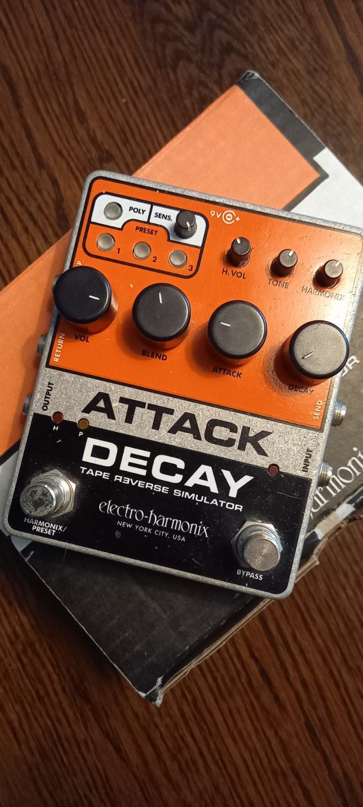 Electro-Harmonix Attack Decay - Tape Reverse Simulator, Ophalen of Verzenden, Gebruikt, Overige typen