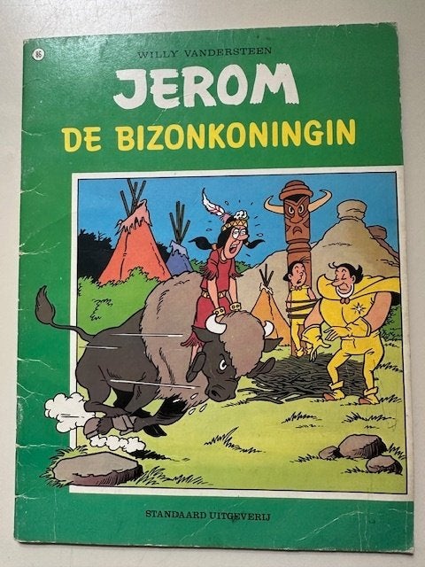 Oud stripboek: JEROM de Bizonkoningin nummer 86 (B54), Boeken, Stripboeken, Zo goed als nieuw, Eén stripboek, Ophalen of Verzenden