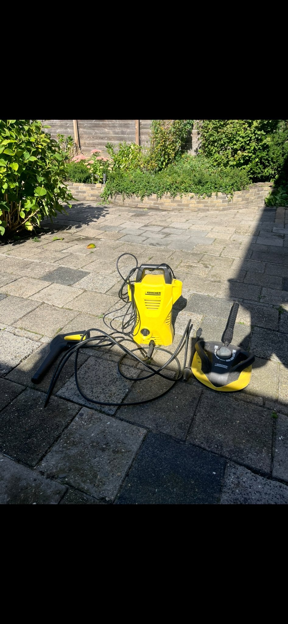 Kärcher K2  hogedrukreiniger met terrasreiniger, Ophalen, Gebruikt, Elektrisch
