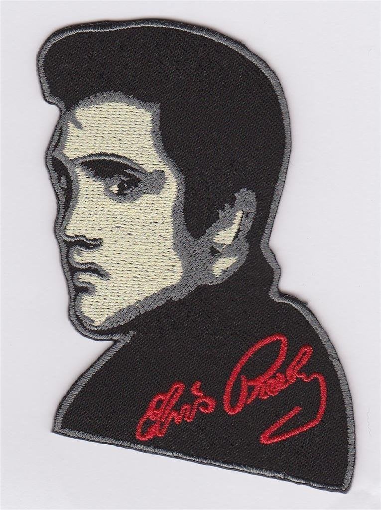 Elvis patch embleem #1, Verzenden, Nieuw, Kleding