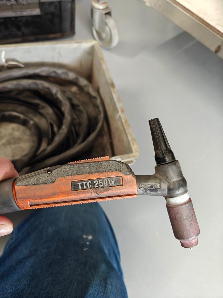 Kemppi TTC 250W 8 Meter Tig Lastoorts., Ophalen, Gebruikt, 250 ampère of meer, Tig