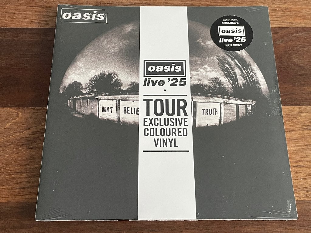 Vinyl LP+PRINT Oasis Dont Believe Truth 2025 TourEdition NEW, LP, Pop, Ophalen of Verzenden, 12 inch