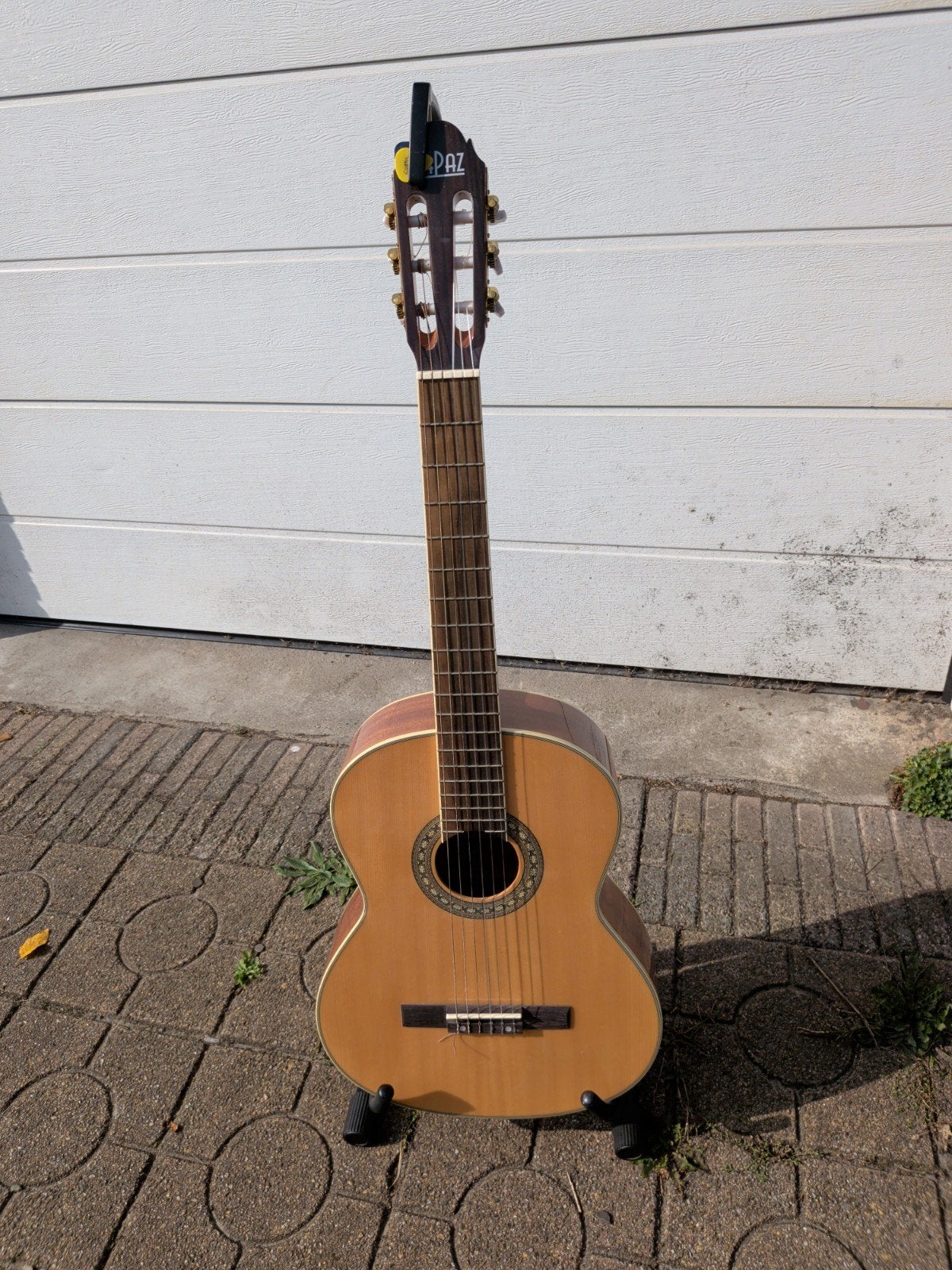La Paz akoestische gitaar met standaard en accessoires, Ophalen, Zo goed als nieuw, Klassieke of Spaanse gitaar
