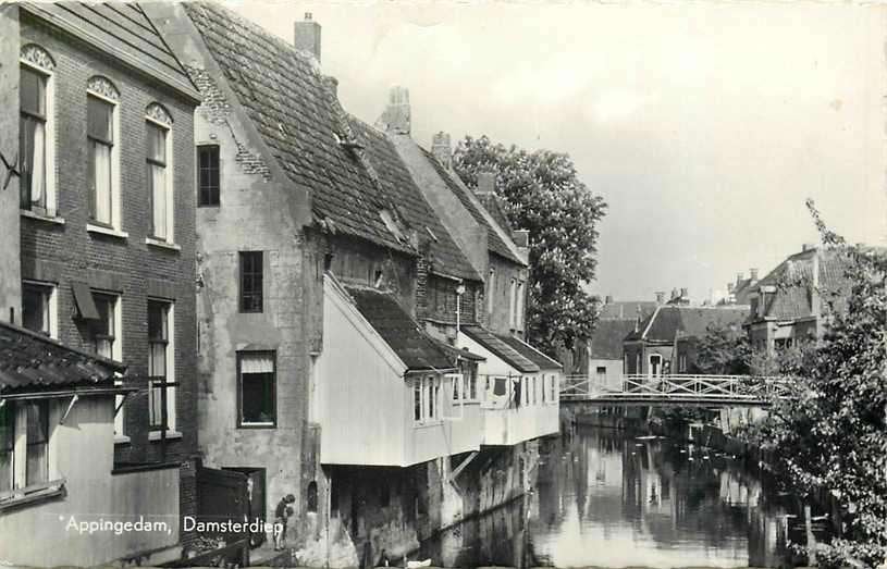377-454-003 Appingedam Damsterdiep, Verzenden, Voor 1920, Groningen