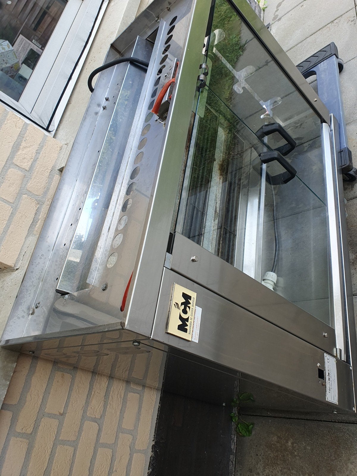 Professionele kipgrill kippengril haantjes grill, Ophalen of Verzenden, Gebruikt