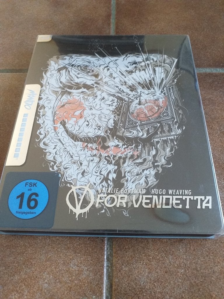 V For Vendetta Mondo Steelbook Bluray, Engels, Vanaf 16 jaar, Nederlands, Film
