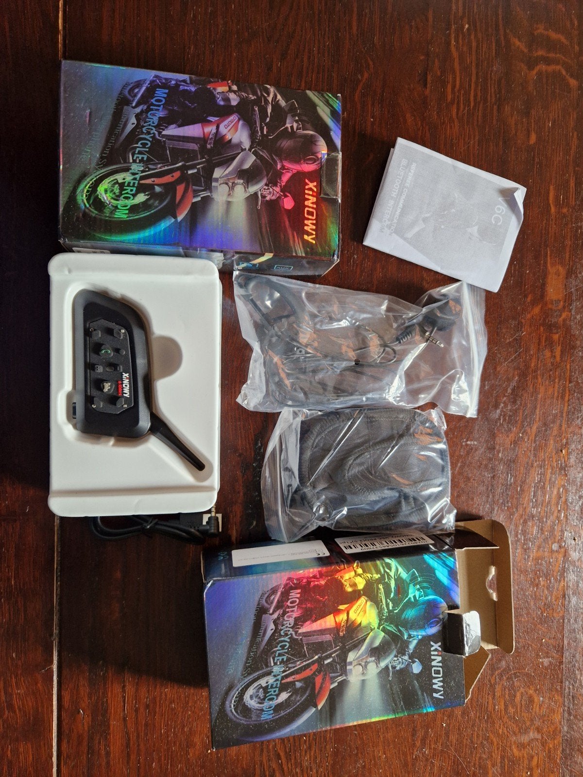 Xinowny Motorfiets Intercom Bluetooth Headset, Ophalen of Verzenden, Nieuw