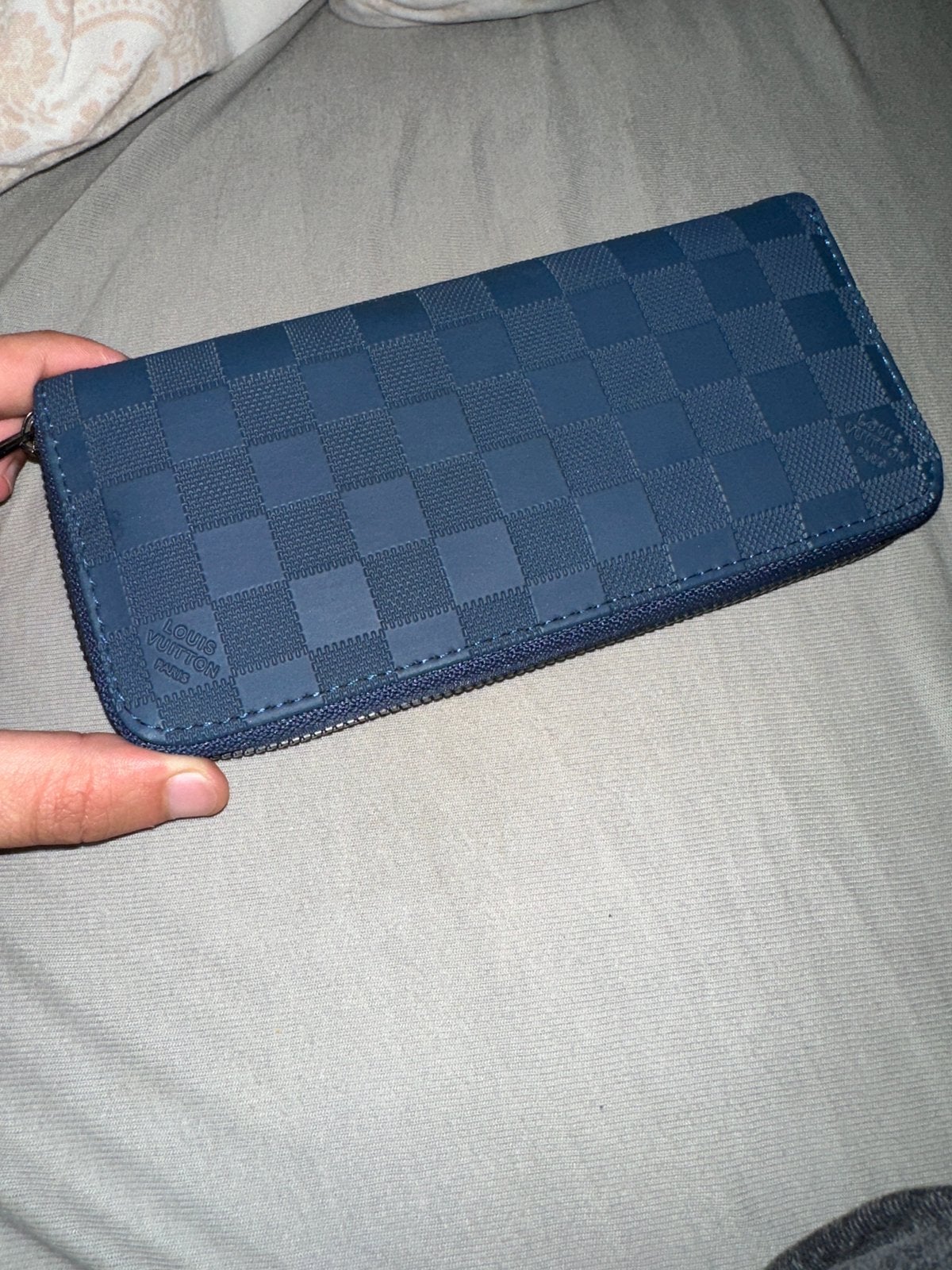 Louisvuitton tasje portomonee, Ophalen, Zo goed als nieuw, Dame