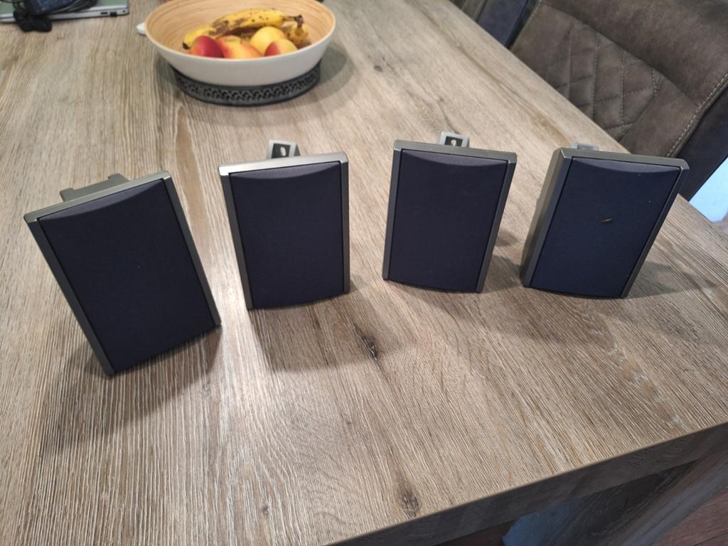4x luidspreker box pioneer, Audio, Tv en Foto, Ophalen, Gebruikt, Front, Rear of Stereo speakers, Philips