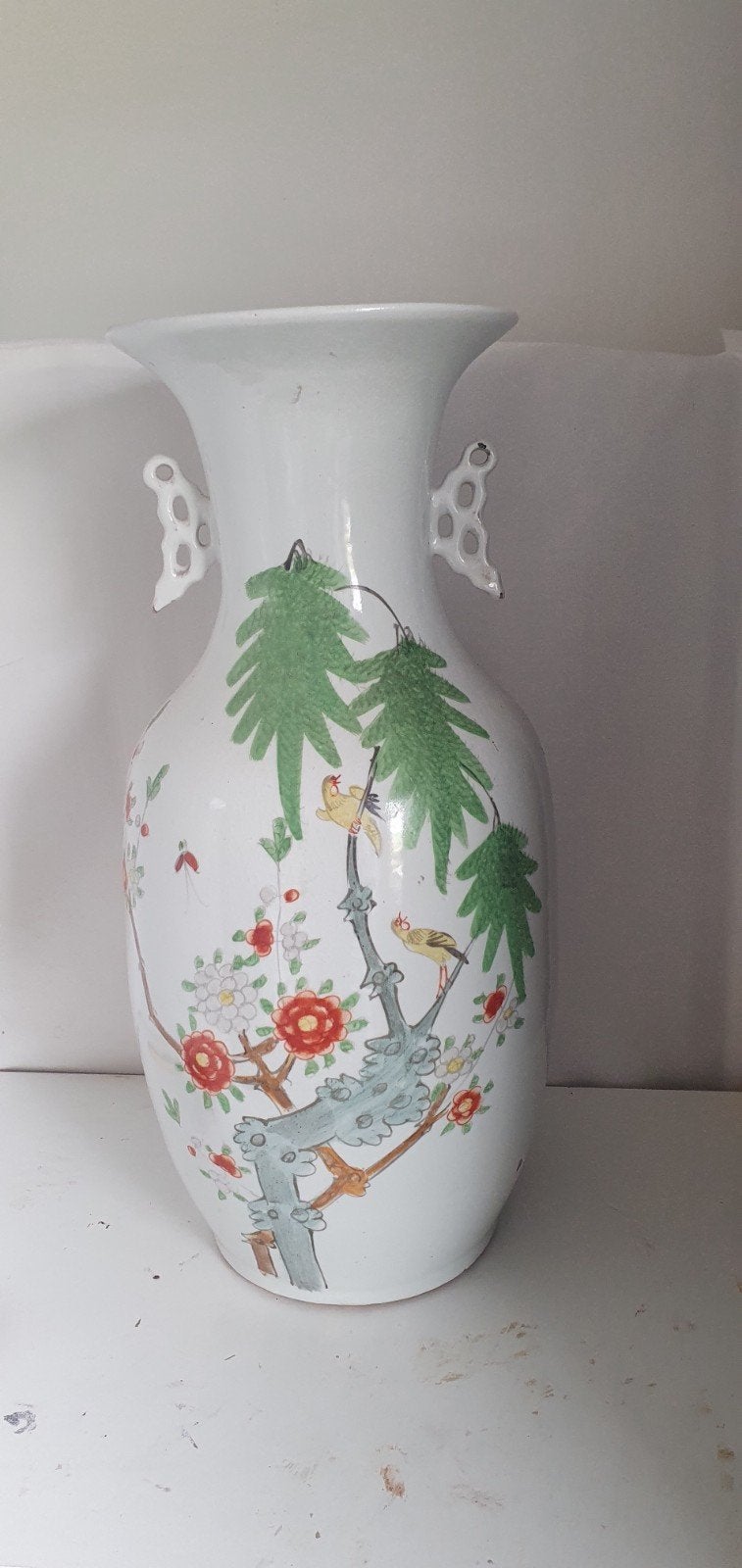 chinees grote vaas, Antiek en Kunst, Antiek | Porselein, Ophalen of Verzenden