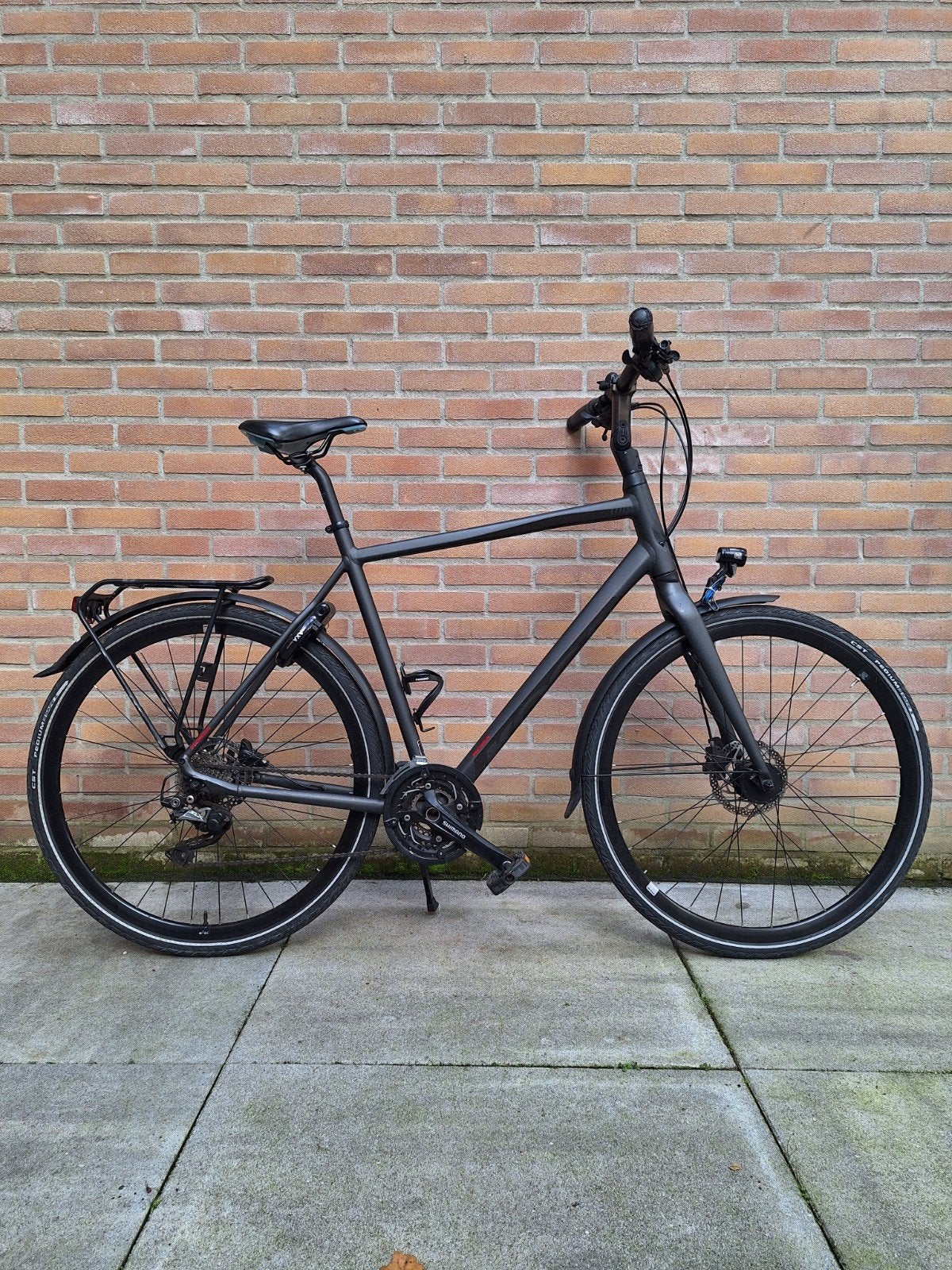 Koga F3 matzwart 60cm, Ophalen, 28 inch, Gebruikt, 57 tot 61 cm