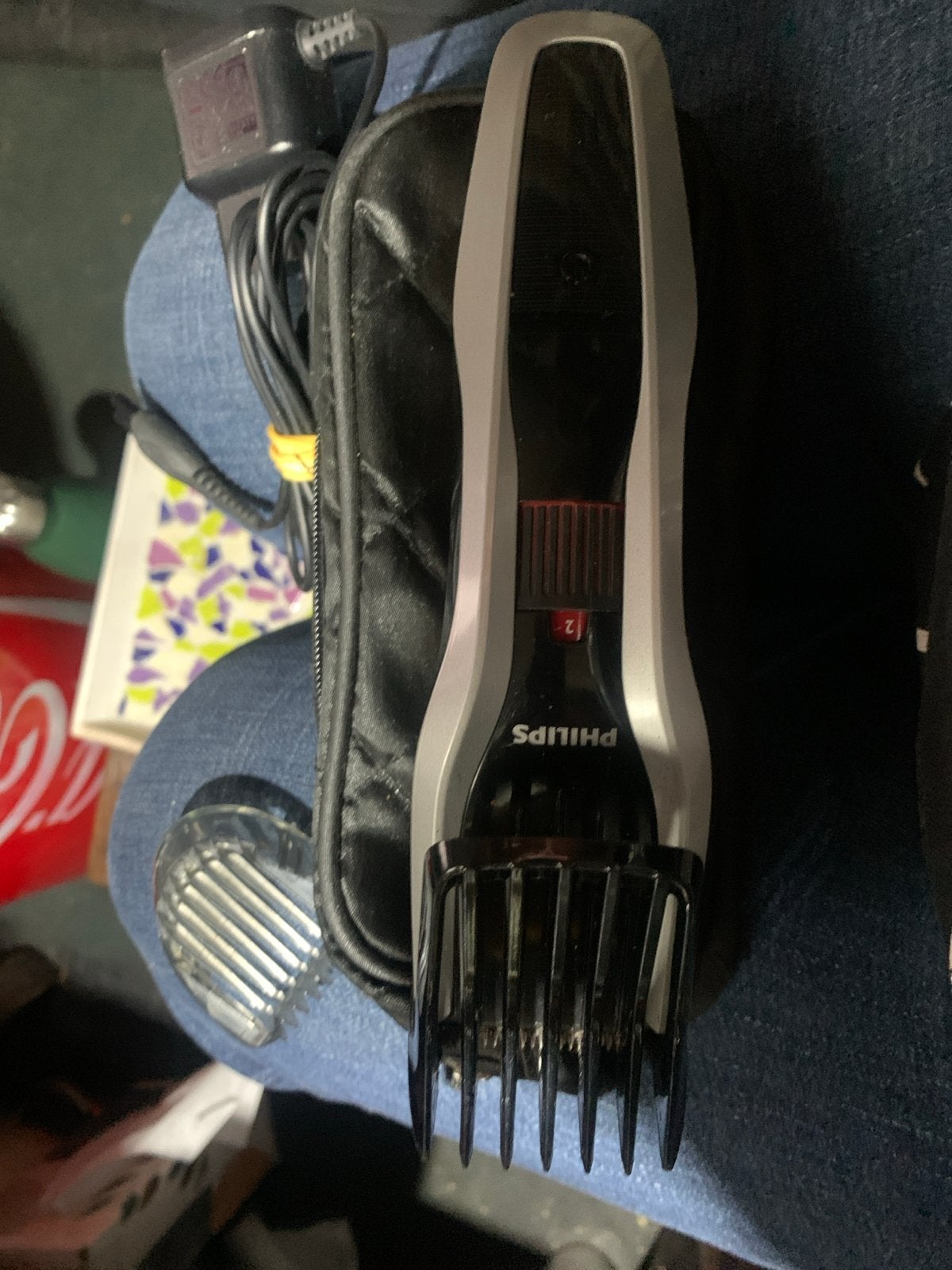 Philips baardtrimmer met opzetstukken en oplader, Ophalen of Verzenden, Nieuw, Scheren en Epileren