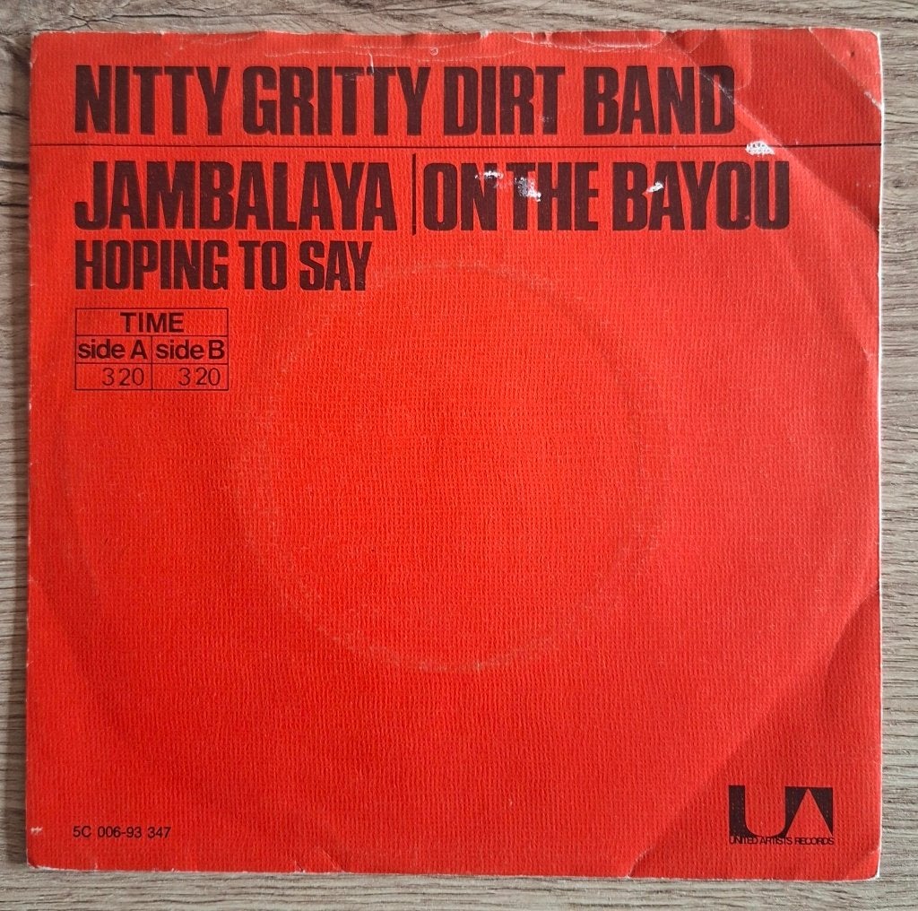 Nitty Gritty Dirt Band single Jambalaya, Ophalen of Verzenden, Gebruikt, Pop