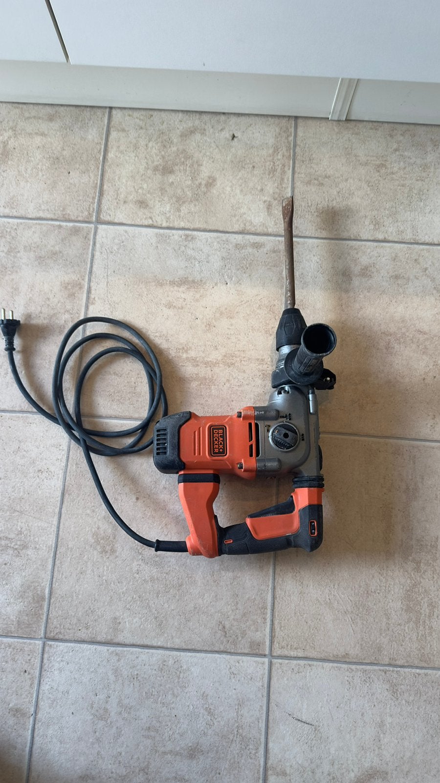 BLACK+DECKER Hammer Drill boormachine klopmachine, Ophalen, Zo goed als nieuw, Boormachine
