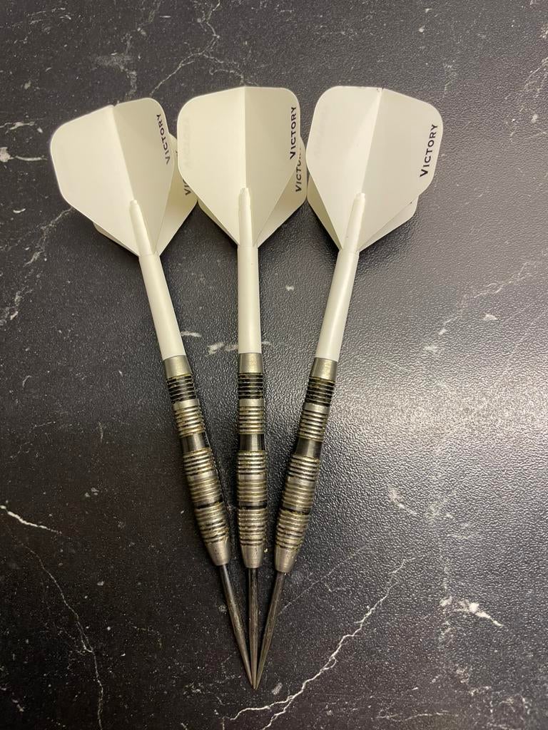 Dartset Harrows Elite!, Ophalen of Verzenden, Zo goed als nieuw, Pijlen