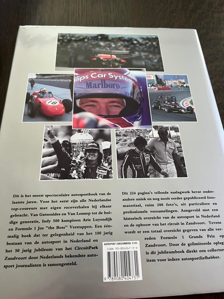 100 jaar autosport 50 jaar circuit Zandvoort Jos verstappen!, Ophalen of Verzenden, Zo goed als nieuw, Overige merken