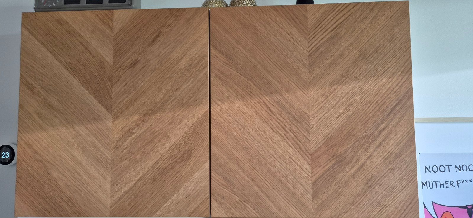 IKEA Besta Hedeviken eikenfineer deuren (5 stuks), Ophalen, Zo goed als nieuw