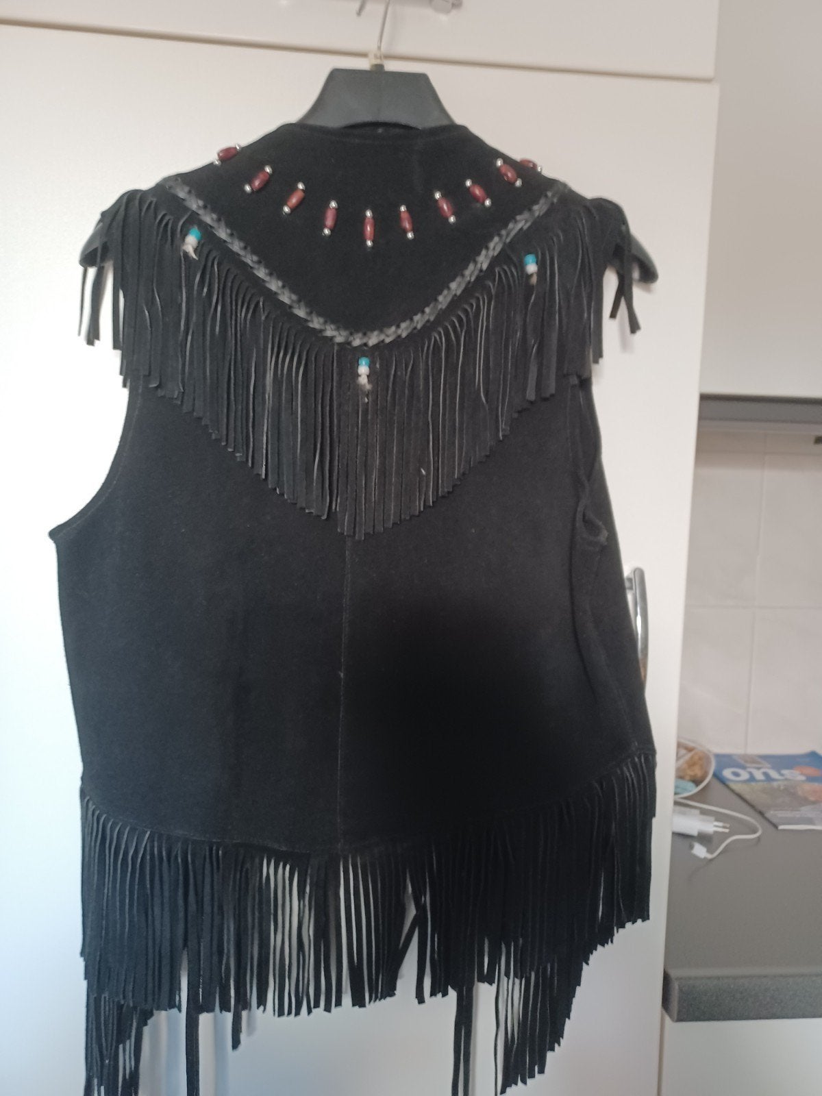 Vest, Ophalen of Verzenden, Zo goed als nieuw, Maat 42/44 (L), Onder de knie