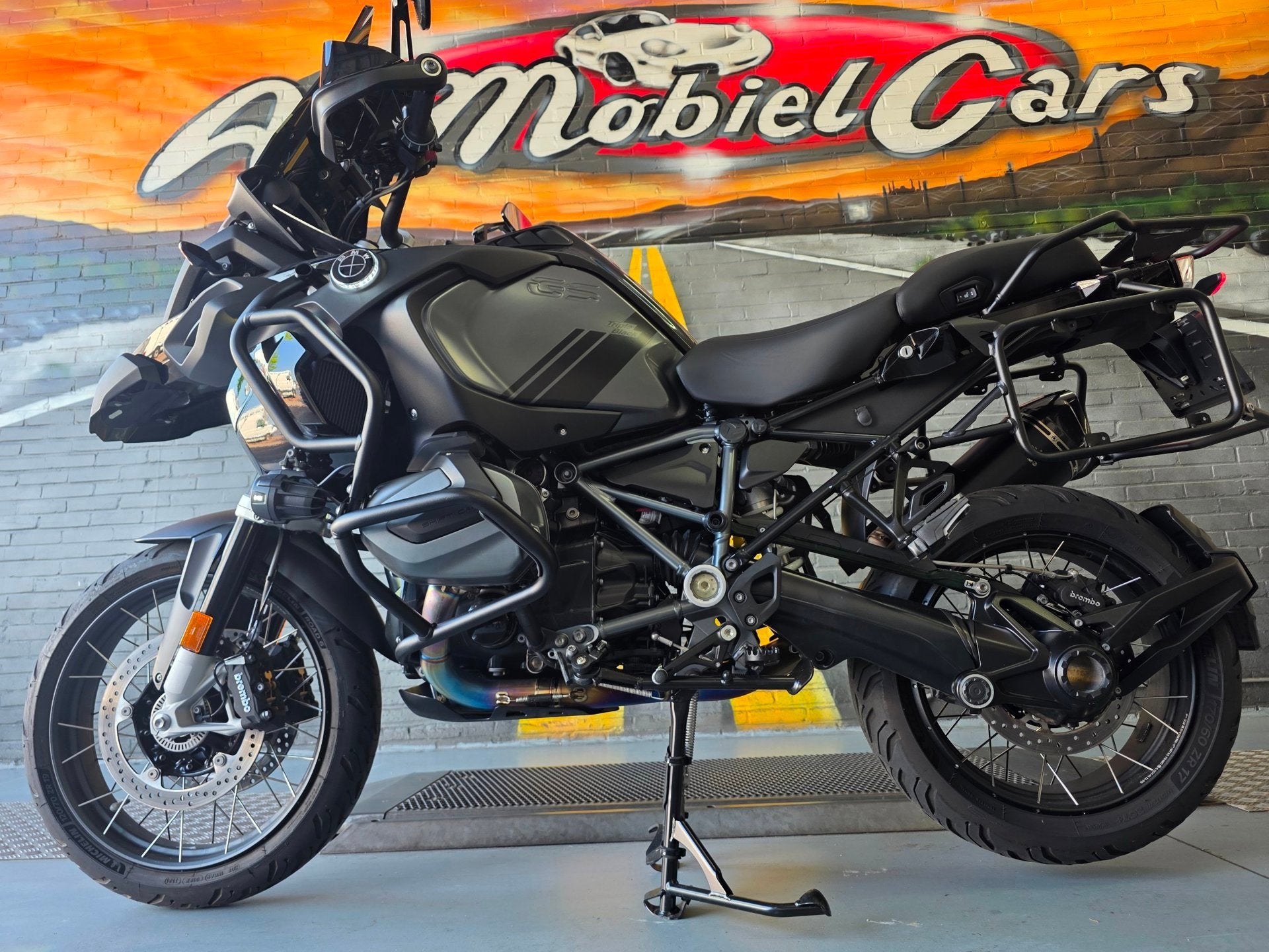 BMW All-Road R 1250 GS Adventure TRIPLE BLACK, Motoren, Motoren | BMW, 1254 cc, Bedrijf, Handvatverwarming, Meer dan 35 kW