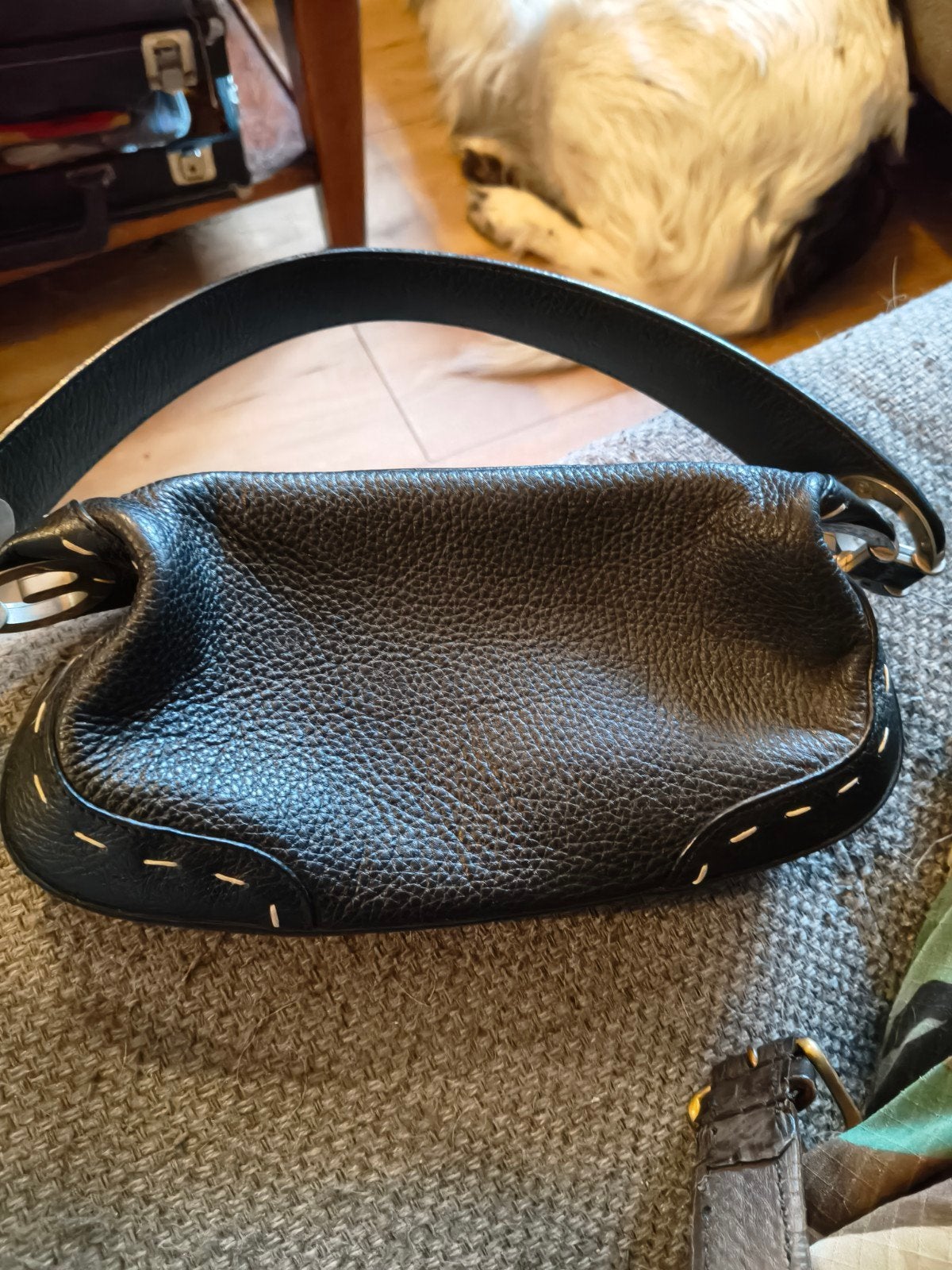 Escada Italiaanse design tas met bankpashouder, Ophalen of Verzenden