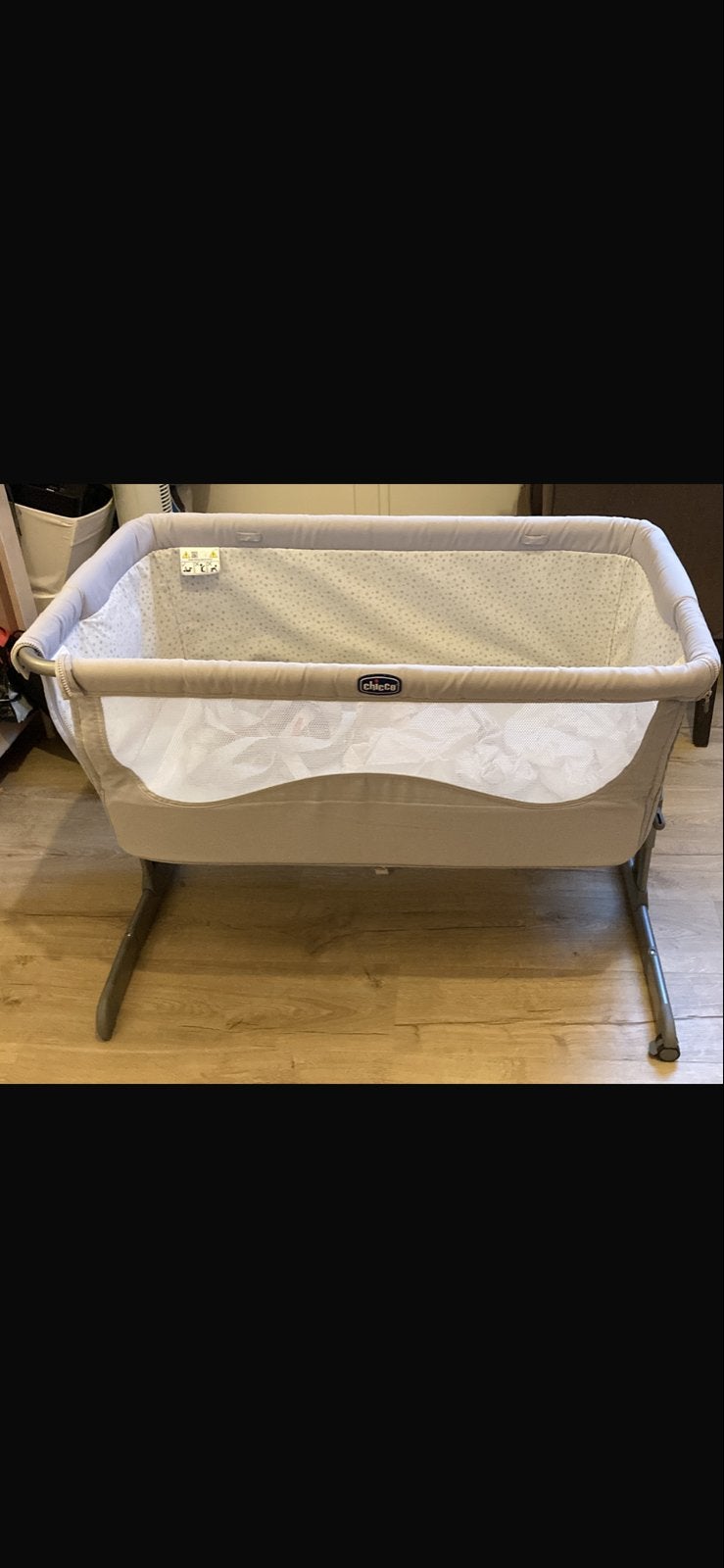 Chicco Co-sleeper Grijs - Veilig en Comfortabel, Ophalen, Gebruikt, Wieg