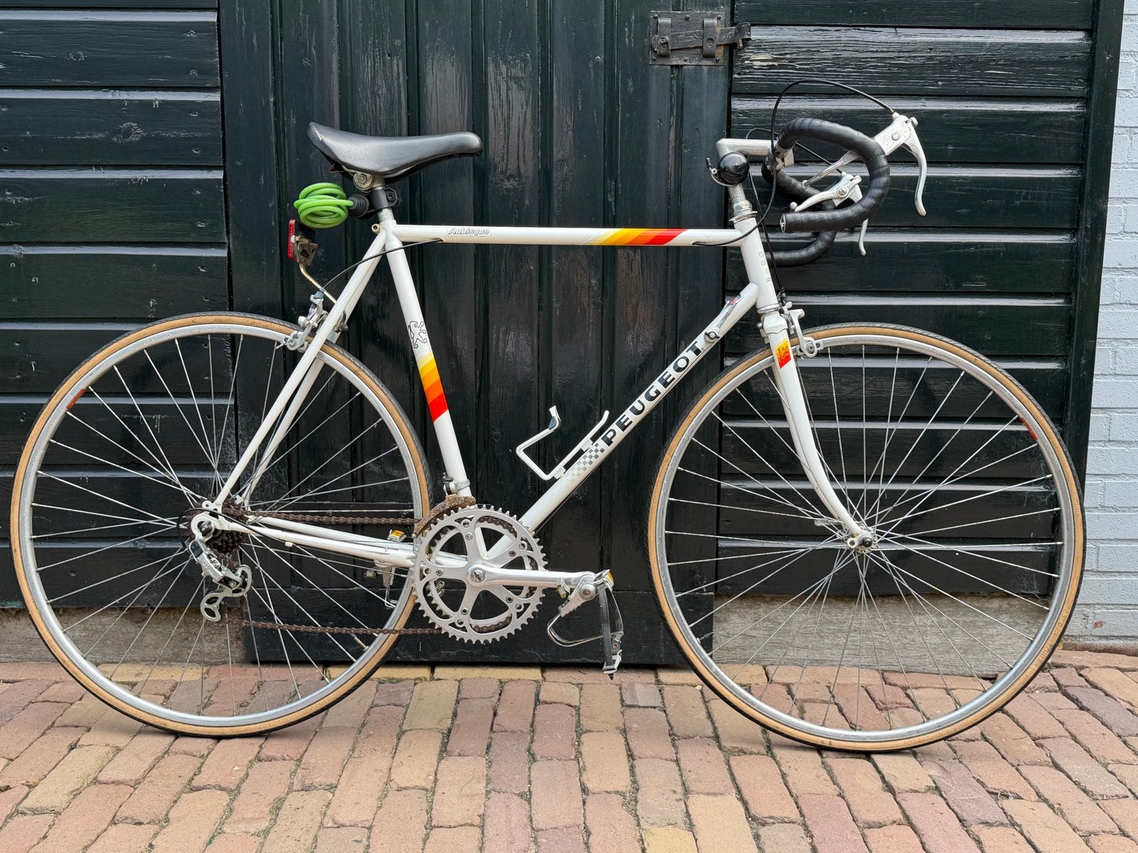 Vintage Peugeot Aubisque racefiets - 12 versnellingen, Fietsen en Brommers, Fietsen | Racefietsen, Gebruikt, Heren, Overige merken