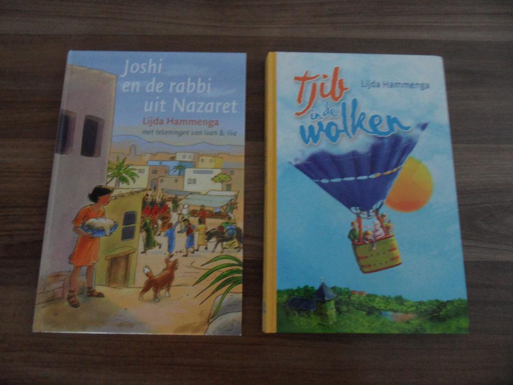 Tjib in de wolken/Joshi en de rabbi- Lijda Hammenga, Ophalen of Verzenden, Gelezen, Fictie algemeen