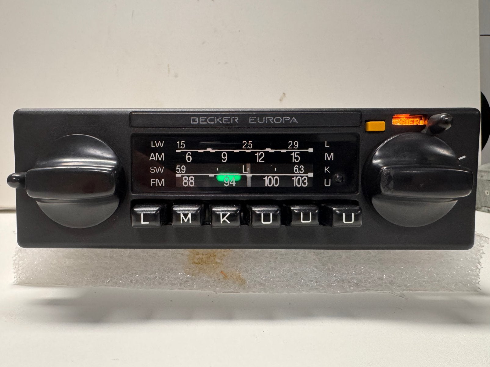 Becker Europa 598 Kurier – 1982, Auto diversen, Ophalen of Verzenden, Gebruikt