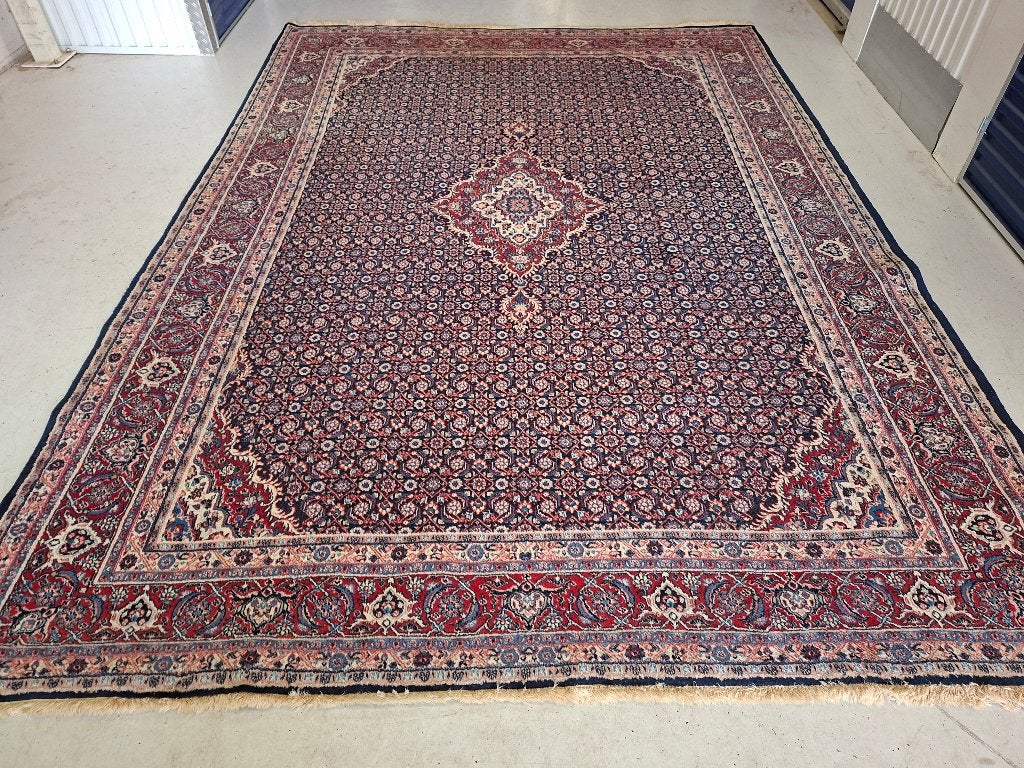 Perzisch Oosters handgeknoopt tapijt Bidjar 3.85 x 2.75 cm, Huis en Inrichting, Stoffering | Tapijten en Kleden, Ophalen, Perzisch Oosters Bidjar
