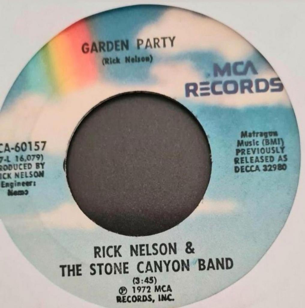 RICK NELSON & THE STONE CANYON BAND - GARDEN PARTY, Ophalen of Verzenden, Gebruikt